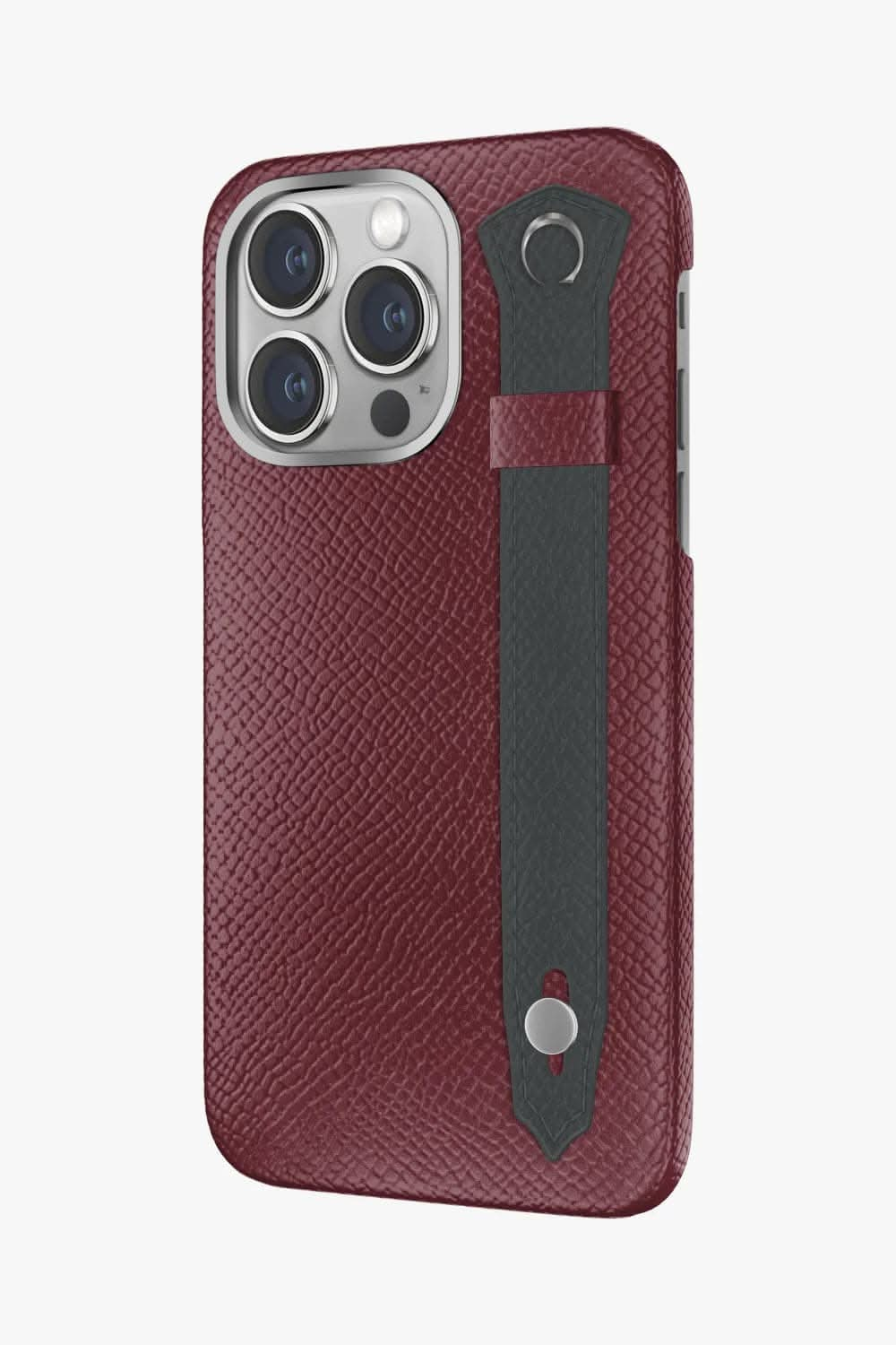 Calfskin Strap Case for iPhone 16 Pro - Calfskin Strap Case for iPhone 16 Pro - zollofrance