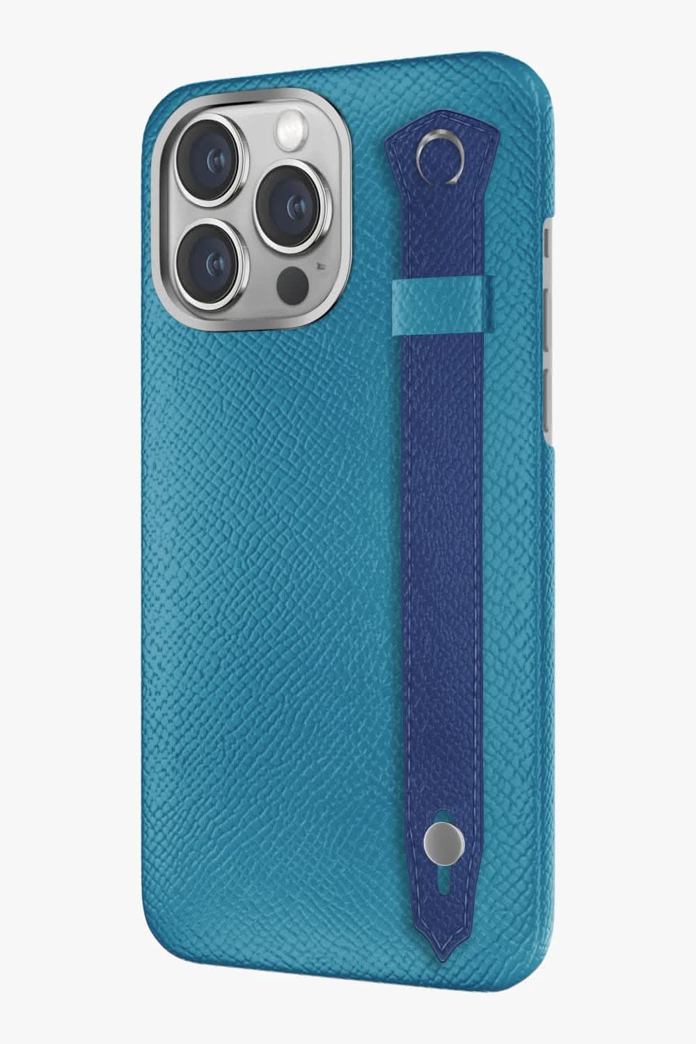 Calfskin Strap Case for iPhone 16 Pro Max - Calfskin Strap Case for iPhone 16 Pro Max - zollofrance