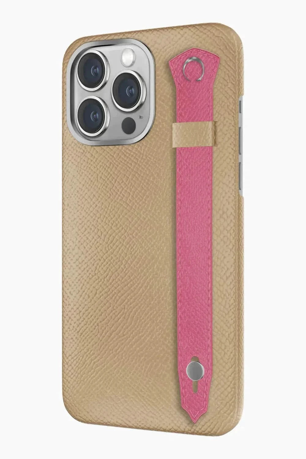 Calfskin Strap Case for iPhone 16 Pro Max - Calfskin Strap Case for iPhone 16 Pro Max - zollofrance