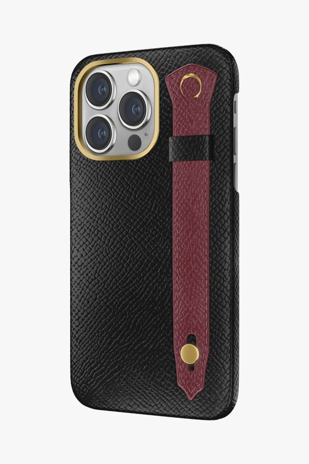 Calfskin Strap Case for iPhone 16 Pro - Calfskin Strap Case for iPhone 16 Pro - zollofrance