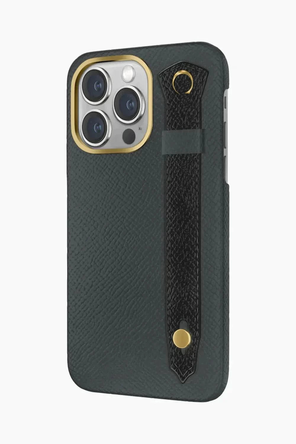 Calfskin Strap Case for iPhone 16 Pro - Calfskin Strap Case for iPhone 16 Pro - zollofrance