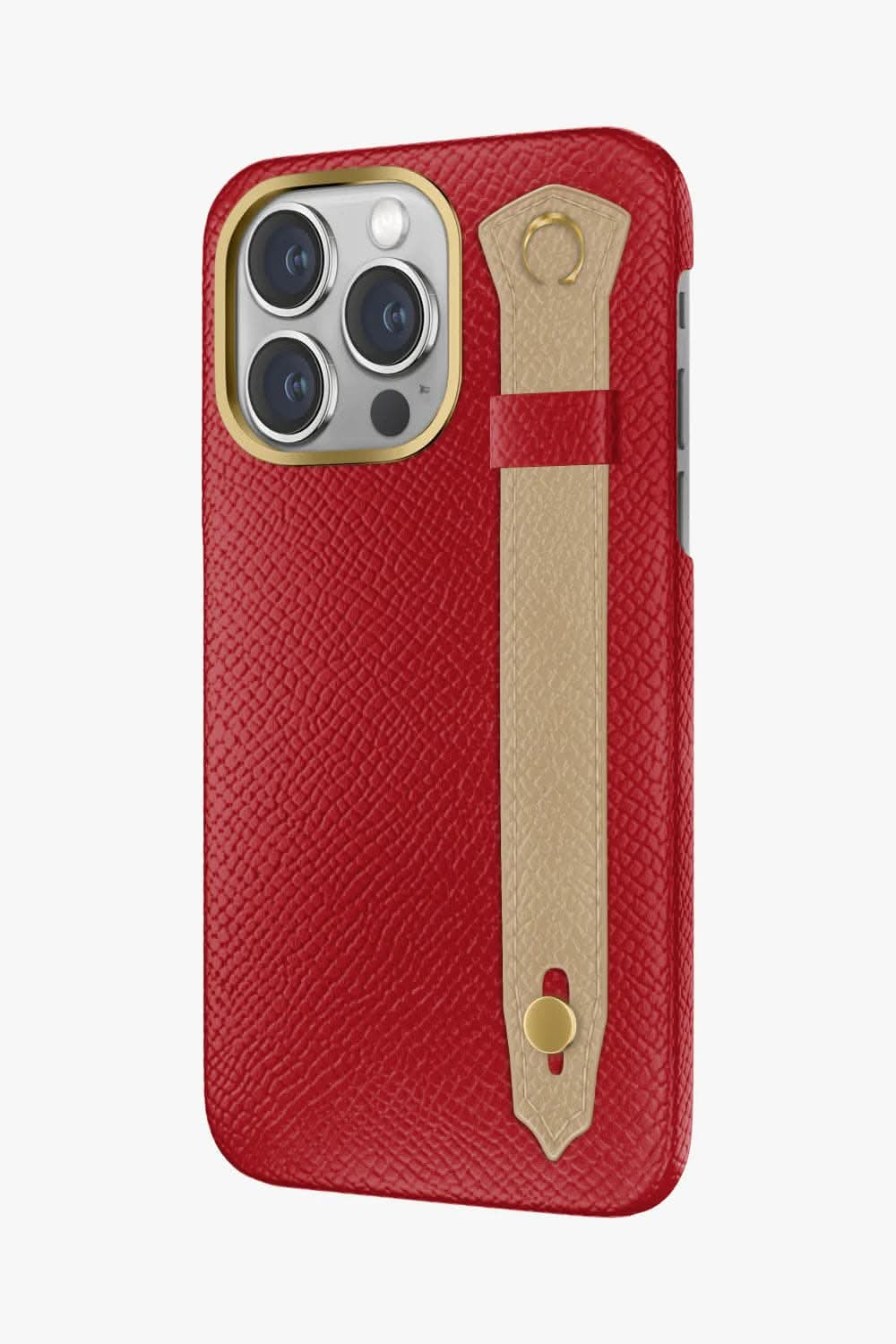 Calfskin Strap Case for iPhone 16 Pro - Calfskin Strap Case for iPhone 16 Pro - zollofrance