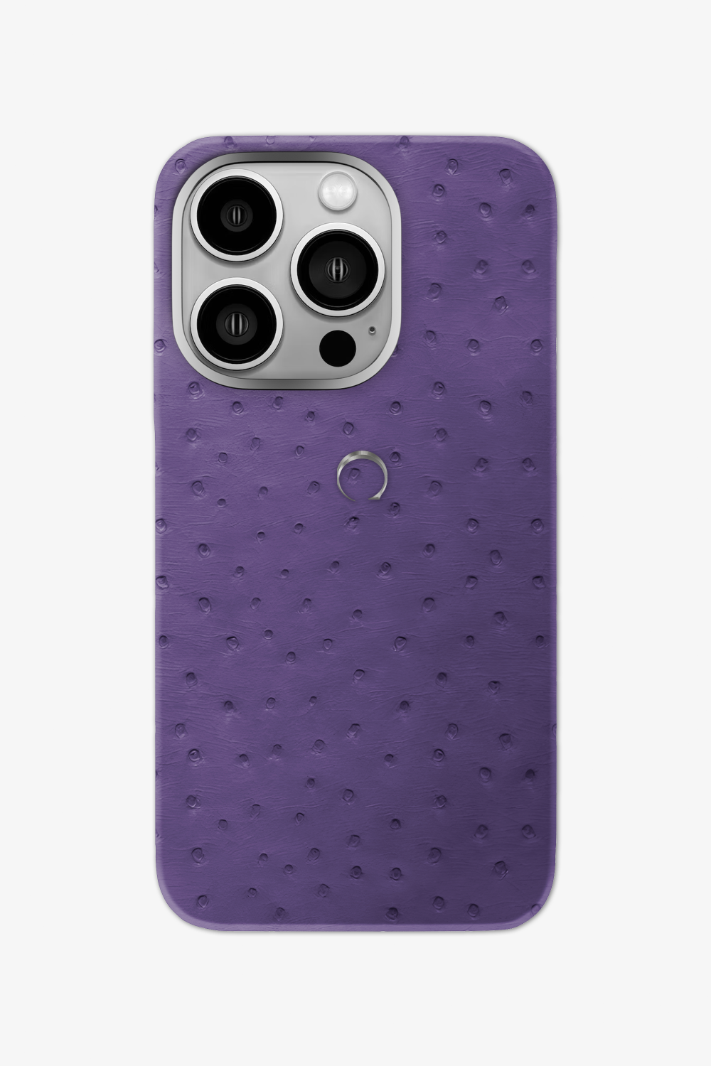 Ostrich Case for iPhone 15 Pro - Purple - zollofrance