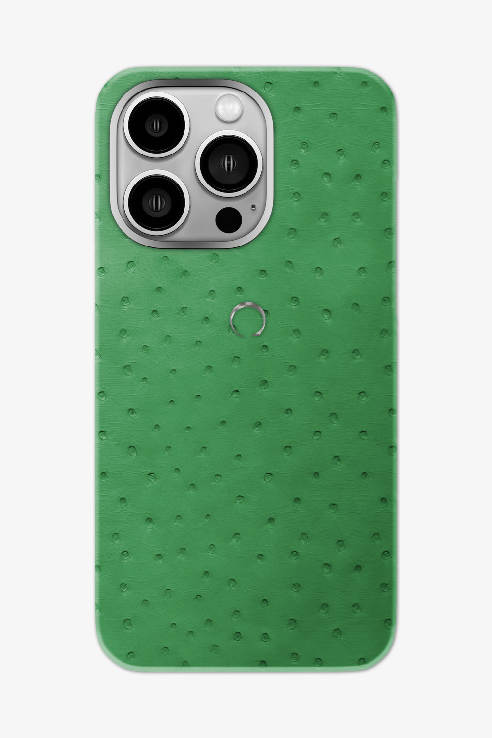 Ostrich Case for iPhone 15 Pro Max - Green Emerald - zollofrance