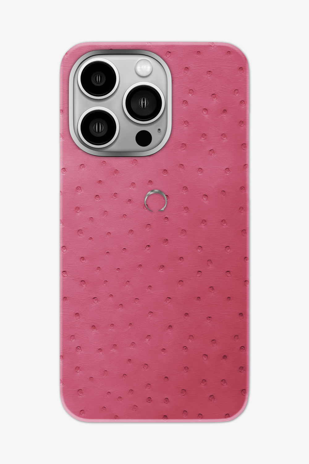 Ostrich Case for iPhone 15 Pro Max - Pink Girly - zollofrance