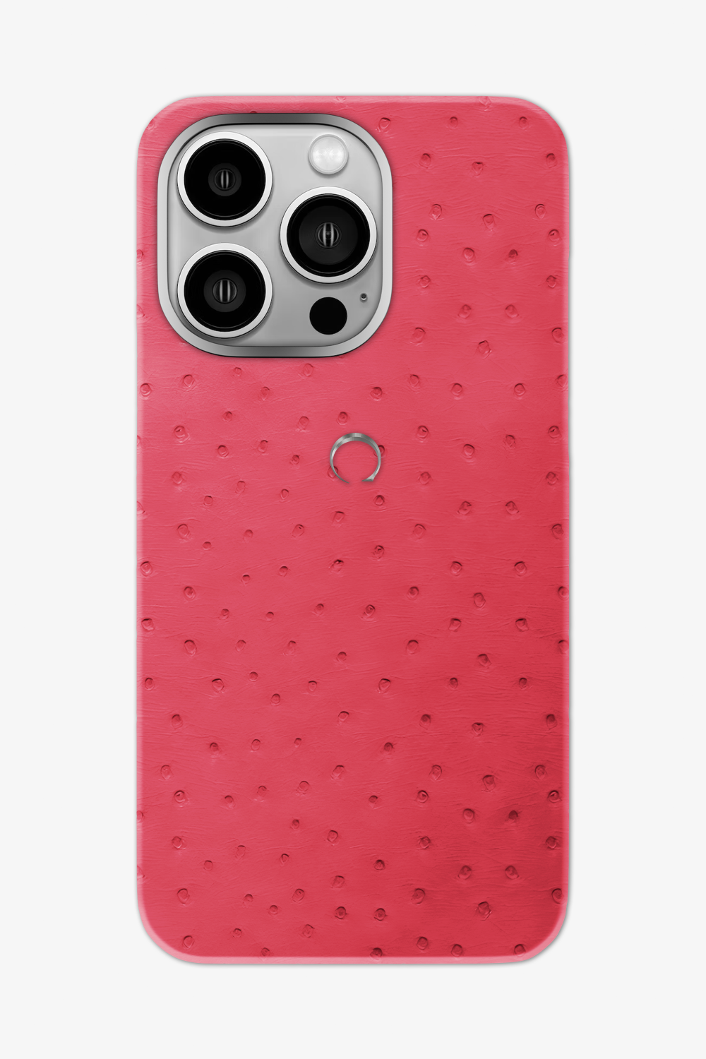 Ostrich Case for iPhone 16 Pro Max - Rose - zollofrance