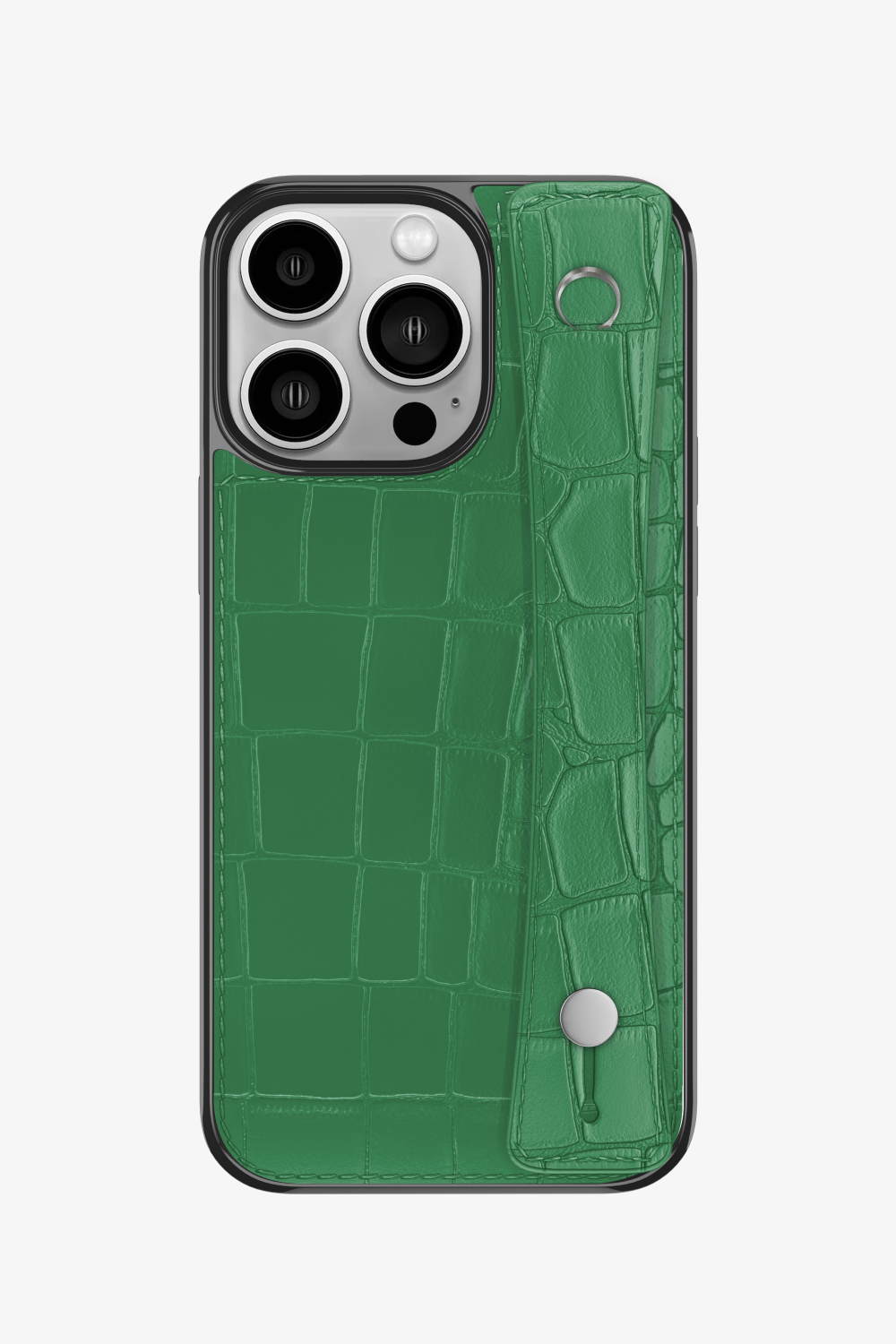 Alligator Sports Strap Case for iPhone 14 Pro - Green Emerald / Green Emerald - zollofrance