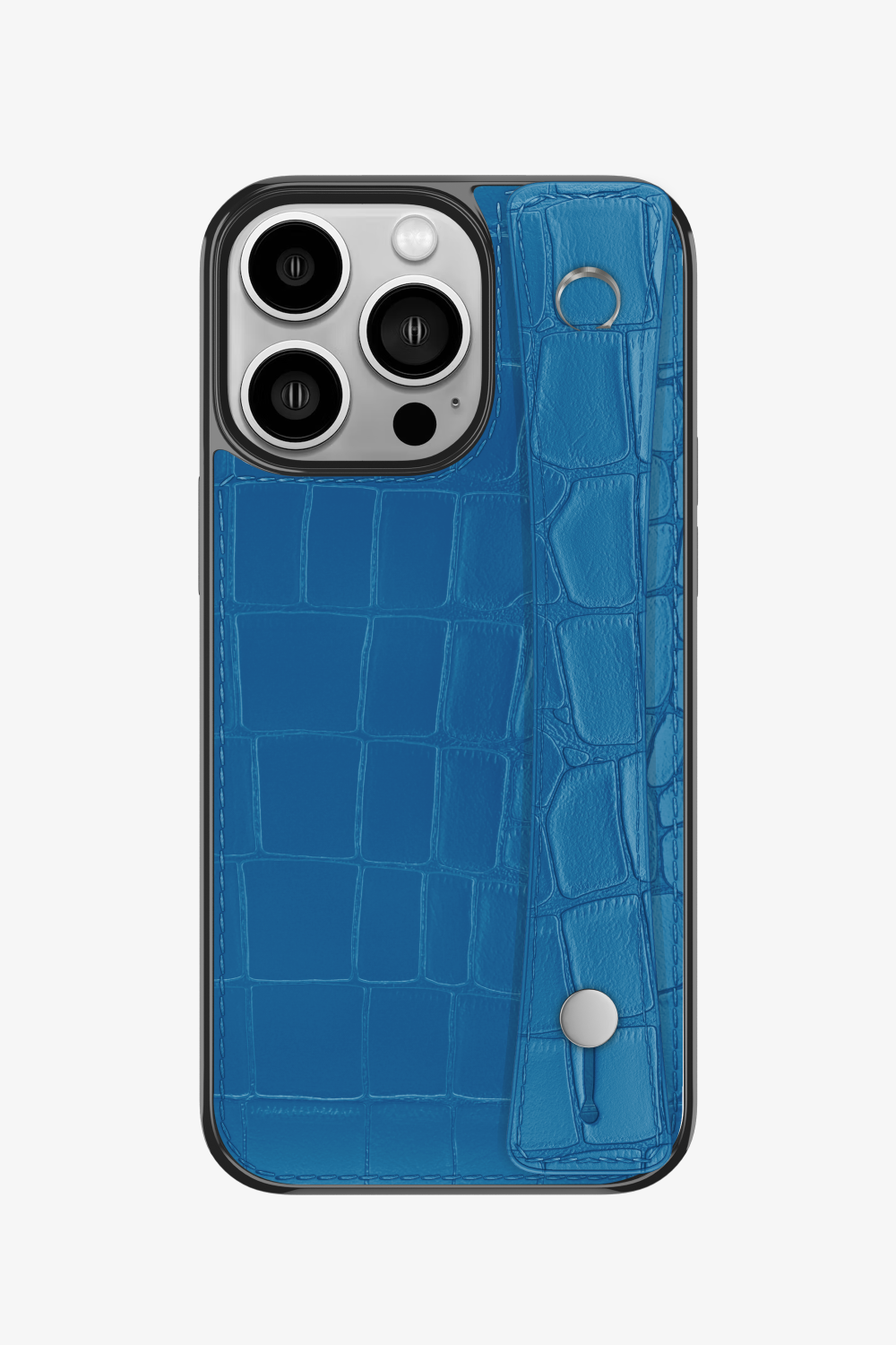 Alligator Sports Strap Case for iPhone 14 Pro - Blue Lagoon / Blue Lagoon - zollofrance