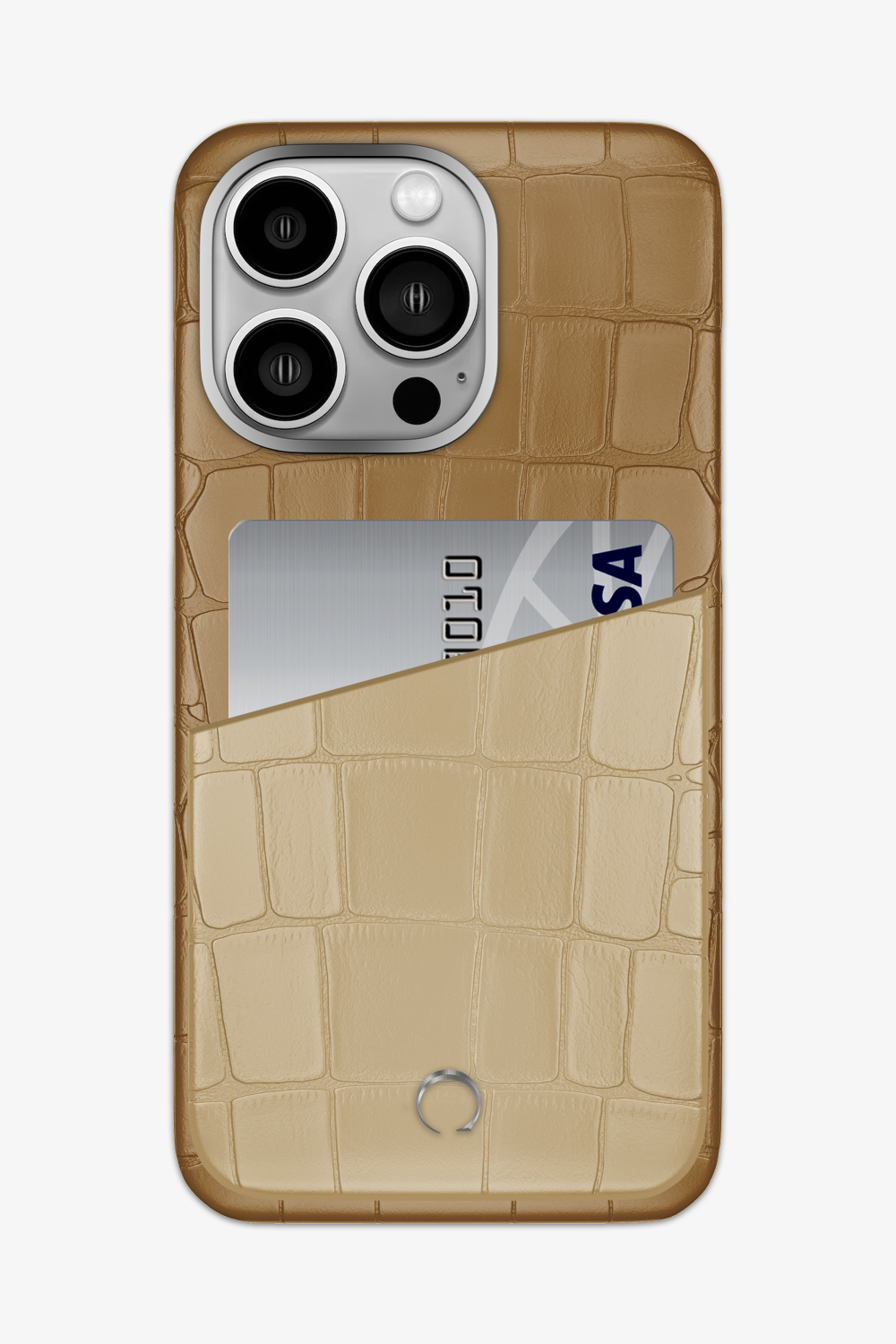 Alligator Pocket Case for iPhone 15 Pro Max - Latte / Vanilla - zollofrance
