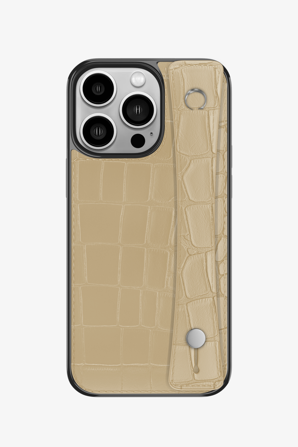 Alligator Sports Strap Case for iPhone 14 Pro - Vanilla / Vanilla - zollofrance