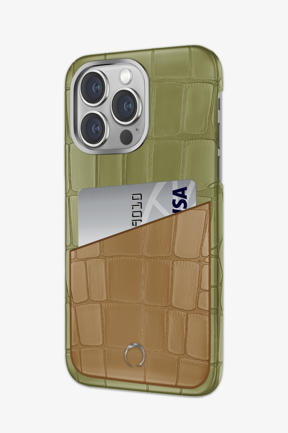 Alligator Pocket Case for iPhone 15 Pro - Alligator Pocket Case for iPhone 15 Pro - zollofrance